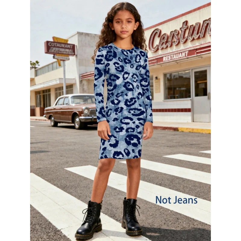 2025 Hot Sale Leopard Print, Girls' Long Sleeve Casual Dress - Fashion Children's Slim Fit
2025 Hot Sale Leopard Print, Girls' Long Sleeve Casual Dress - Fashion Children's Slim Fit