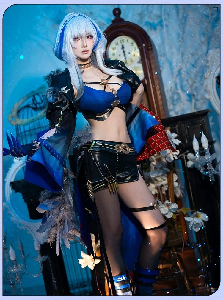 Wuthering Waves Gabelina Cosplay Costume, Women Full Set Outfit with Shoes
Wuthering Waves Gabelina Cosplay Costume, Women Full Set Outfit with Shoes