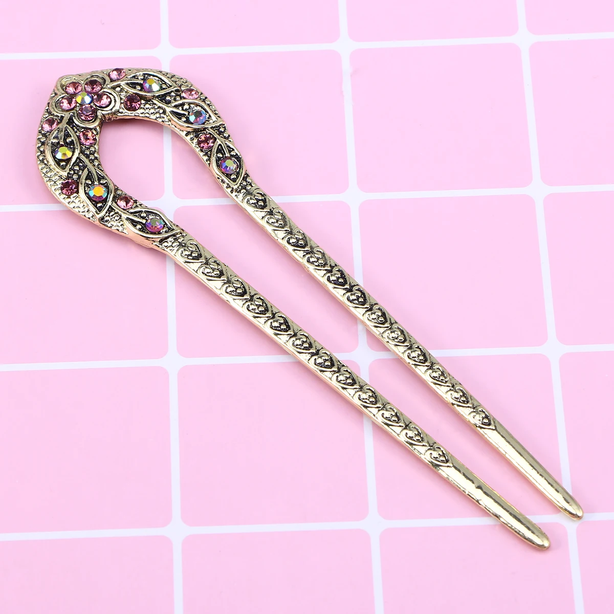 Crystal Hairpins Updo Bun Accessories French Shaped Purple Chopsticks Hairstyle Tools Double Prong U Shaped Pins Elegant Long
Crystal Hairpins Updo Bun Accessories French Shaped Purple Chopsticks Hairstyle Tools Double Prong U Shaped Pins Elegant Long