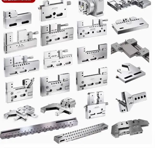 VS29 EDM precision Jig Tools for clamping 0-100mm adjustable in three axes, R Type Precision Levelling Adapter Vise for 262HP
VS29 EDM precision Jig Tools for clamping 0-100mm adjustable in three axes, R Type Precision Levelling Adapter Vise for 262HP