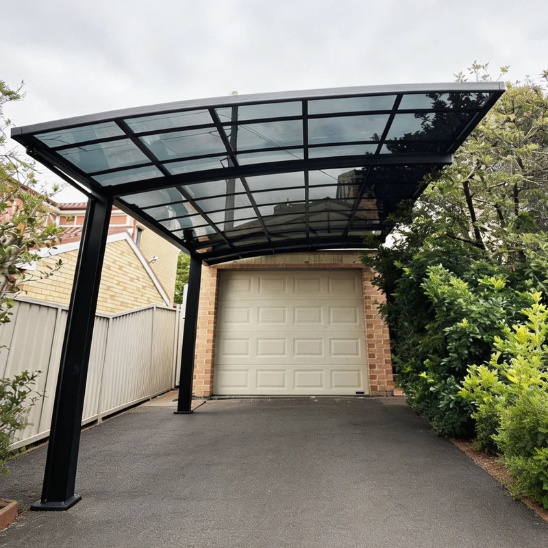 Aluminum Alloy Carport Canopy Outdoor Single Slope Shelter with Polycarbonate Shee UV Protection Heat Insulation Rain Shelter
Aluminum Alloy Carport Canopy Outdoor Single Slope Shelter with Polycarbonate Shee UV Protection Heat Insulation Rain Shelter