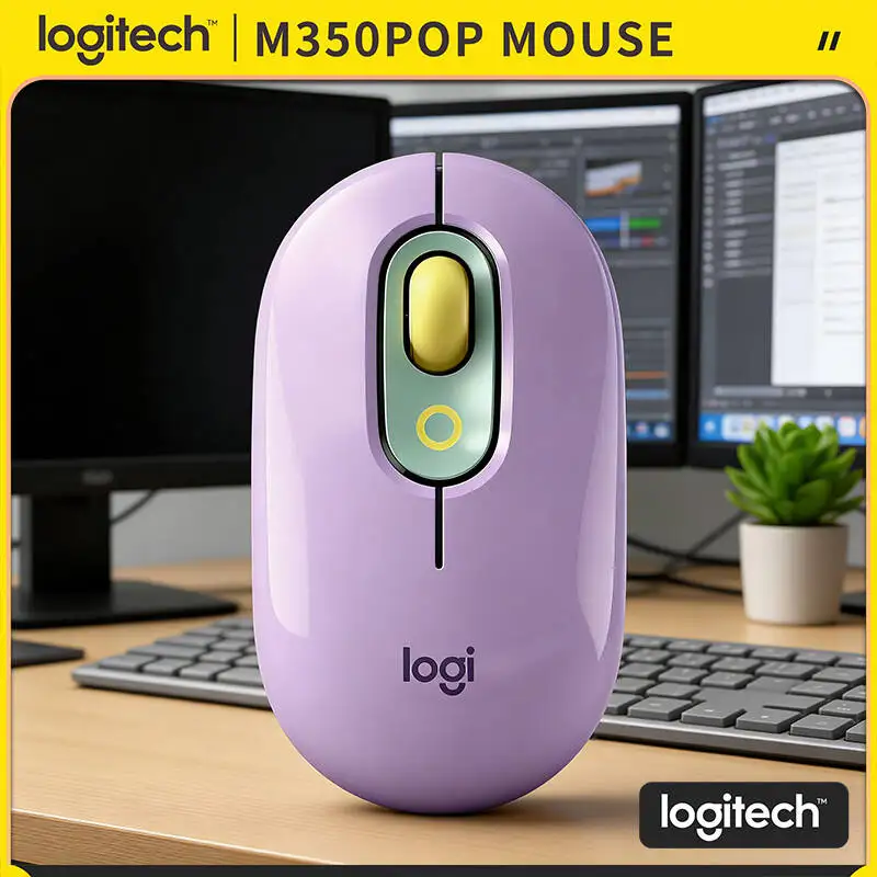 Портативная мышь Logitech M350 POP Bluetooth USB с на 90% меньшим уровнем шума, 18-месячным сроком службы батареи, для работы, дома, ежедневного использования и путешествий
Портативная мышь Logitech M350 POP Bluetooth USB с на 90% меньшим уровнем шума, 18-месячным сроком службы батареи, для работы, дома, ежедневного использования и путешествий