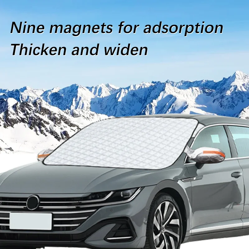 Magnetic Car Windshield Snow Cover Winter Ice-Frost Guard Sun Shade Protector For Volkswagen Arteon Exterior Accessories
Magnetic Car Windshield Snow Cover Winter Ice-Frost Guard Sun Shade Protector For Volkswagen Arteon Exterior Accessories