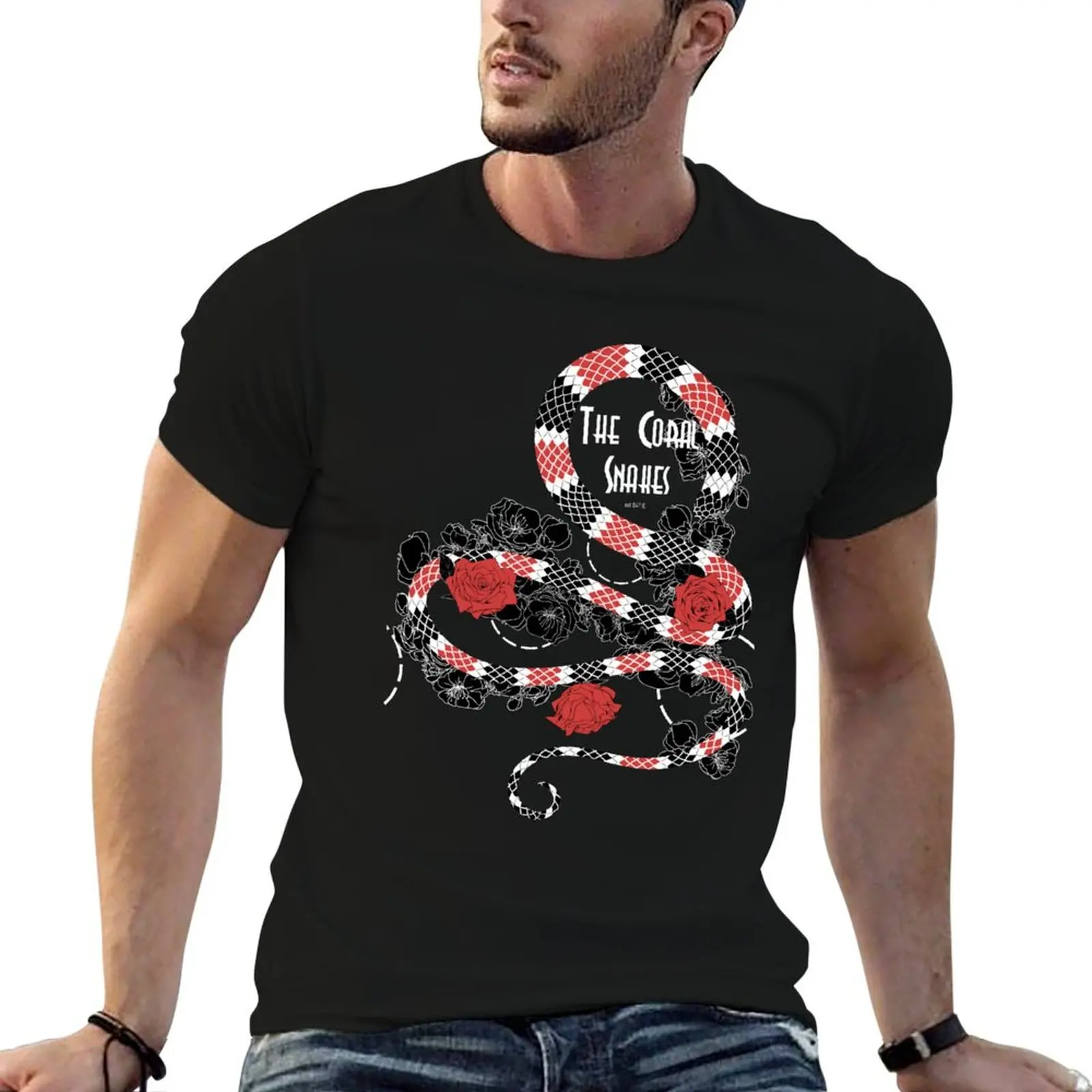 Coral Snakes - Dark T-Shirt man tshirt funny t shirts man t shirt man cotton T-shirt
Coral Snakes - Dark T-Shirt man tshirt funny t shirts man t shirt man cotton T-shirt