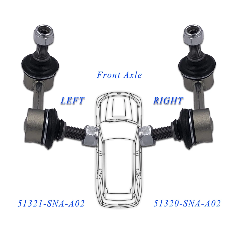 Front Stabilizer Link L/R for HONDA CIVIC FA/FD/FG 1.8L 2005-2011 CIVIC FK 1.0L 2011-2017 51321SNAA02 51320SNAA02 Sway Bar Link
Front Stabilizer Link L/R for HONDA CIVIC FA/FD/FG 1.8L 2005-2011 CIVIC FK 1.0L 2011-2017 51321SNAA02 51320SNAA02 Sway Bar Link