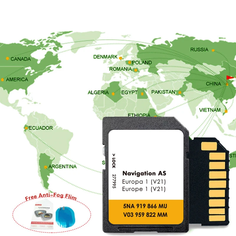 New Genuine AS V21 2025 VW for Volkswagen MIB2 Discover Media Map Sat Nav SD Card
New Genuine AS V21 2025 VW for Volkswagen MIB2 Discover Media Map Sat Nav SD Card