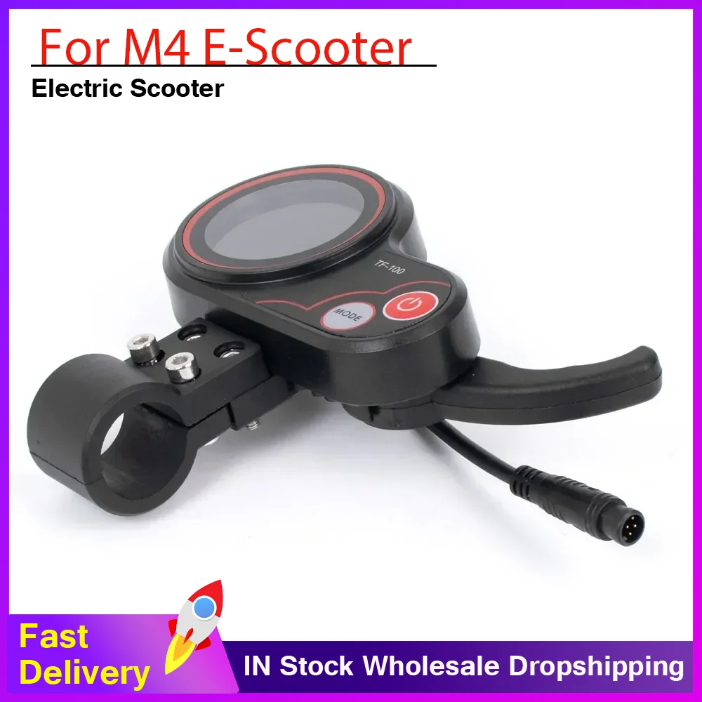 TF‑100 Dashboard 6 Pin Communication Instrument Controller USB Charging Scooter Display Panel Parts For KUGOO M4 E-Scooter
TF‑100 Dashboard 6 Pin Communication Instrument Controller USB Charging Scooter Display Panel Parts For KUGOO M4 E-Scooter