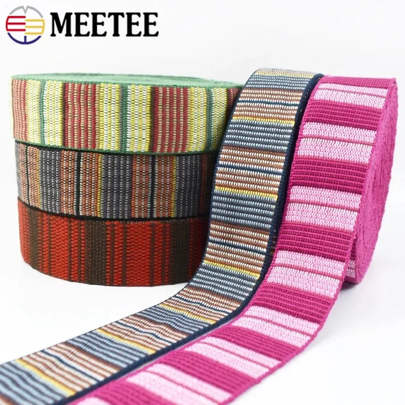 2/5M Meetee 38mm Jacquard Cotton Webbing Tape Ethnic Ribbon Sewing Belt Camera Bag Strap Garment Decor Bias Binding Accessories
2/5M Meetee 38mm Jacquard Cotton Webbing Tape Ethnic Ribbon Sewing Belt Camera Bag Strap Garment Decor Bias Binding Accessories