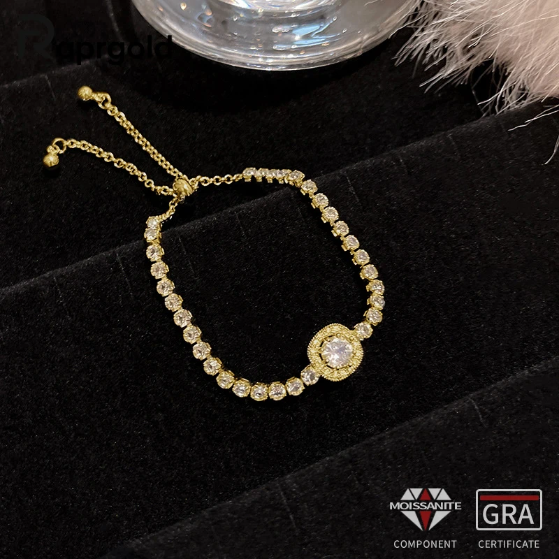 RAPRGOLD Moissanite Light Luxury Pull-Style Square Sugar Bracelets for Women 14K Gold Filled Chains Wedding Fine Jewelry Gifts
RAPRGOLD Moissanite Light Luxury Pull-Style Square Sugar Bracelets for Women 14K Gold Filled Chains Wedding Fine Jewelry Gifts
