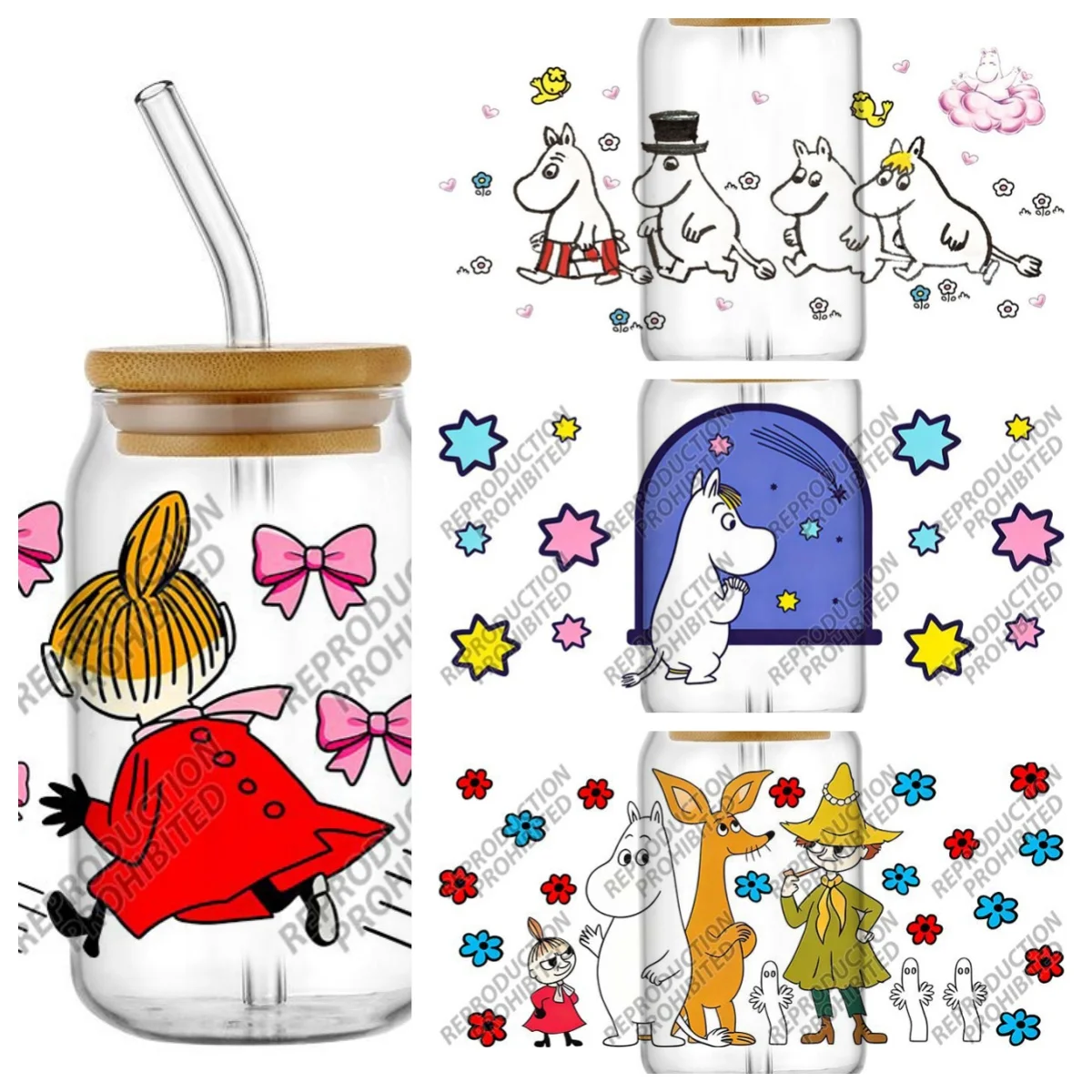 New 3D Cute Cartoon Hippopotamus Decal UV DTF Cup Wrap for 16oz Libbey Glasses Can DIY Mug Transfer Stickers
New 3D Cute Cartoon Hippopotamus Decal UV DTF Cup Wrap for 16oz Libbey Glasses Can DIY Mug Transfer Stickers