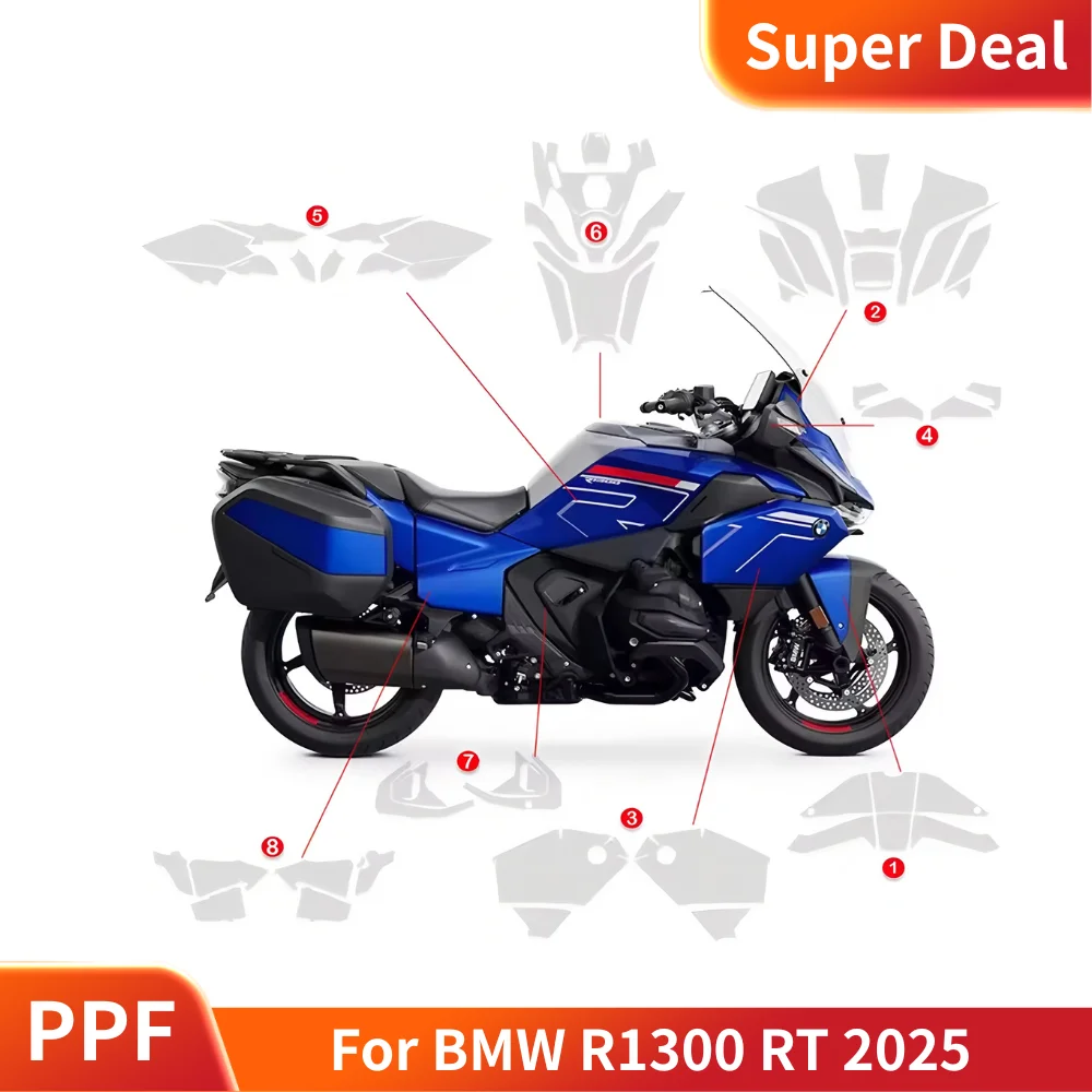 2025 New!For BMW R1300 RT R 1300 RT R1300RT 2025 Motorcycle PPF Kit TPU Paint Protection Film Full Body Protection Anti-Scratch
2025 New!For BMW R1300 RT R 1300 RT R1300RT 2025 Motorcycle PPF Kit TPU Paint Protection Film Full Body Protection Anti-Scratch