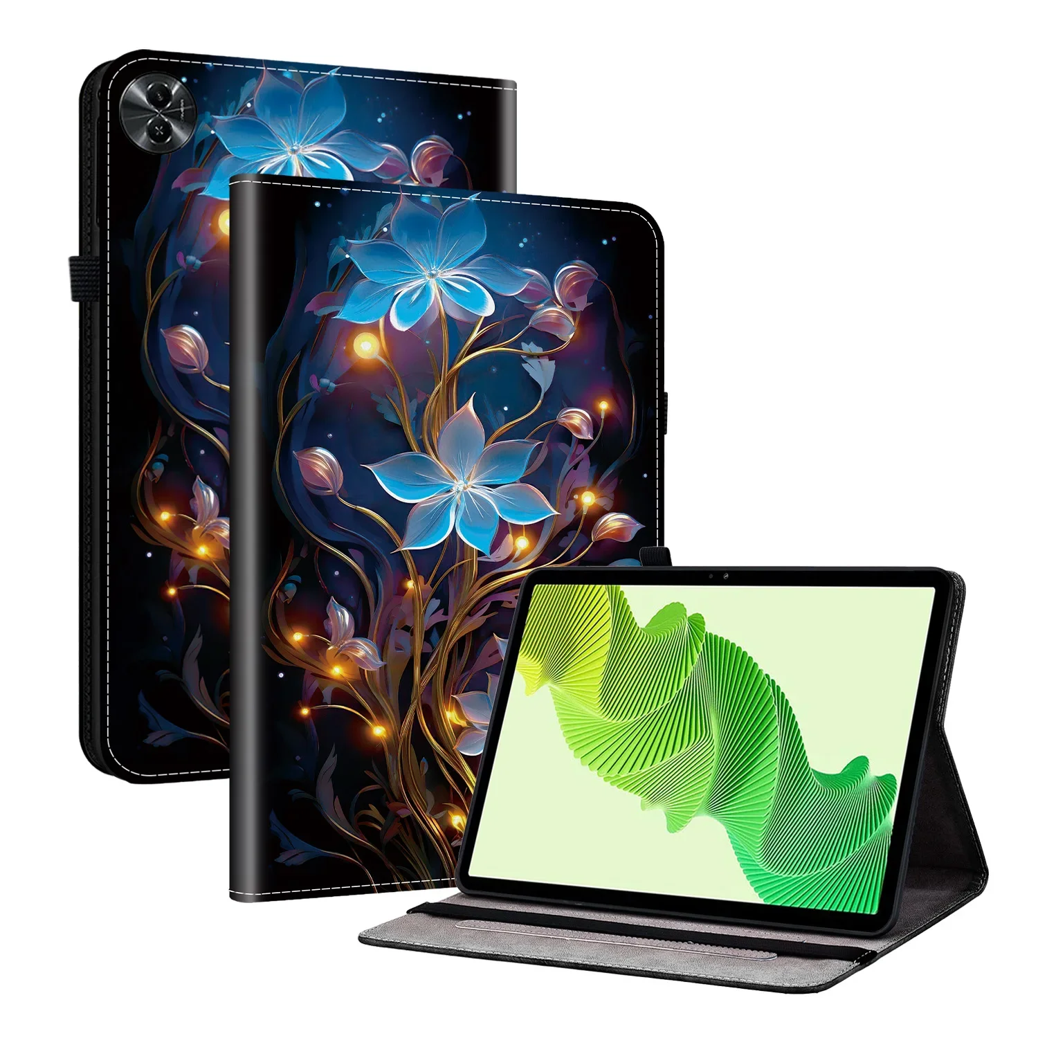 Adjustable Stand PU Leather Case for OPPO Realme Pad 2 2023 11.5 inch TPU Back Cover Luxury Painted With Card Slots & Pen Holder
Adjustable Stand PU Leather Case for OPPO Realme Pad 2 2023 11.5 inch TPU Back Cover Luxury Painted With Card Slots & Pen Holder