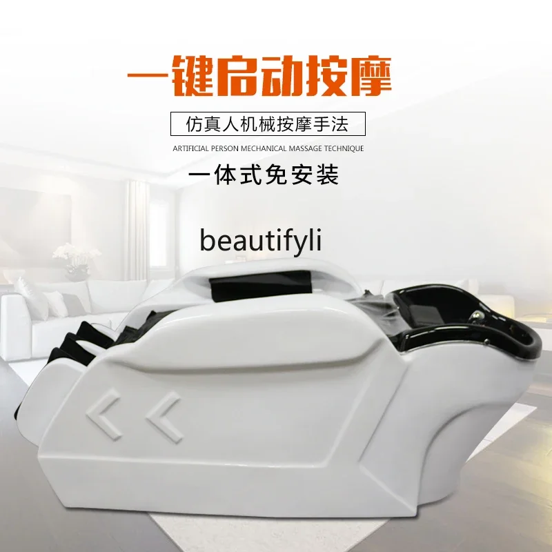 VCustomized New Automatic Massage Shampoo Bed Multi-Functional Integrated Barber Shop High-End for Hair Salon Thai Flush Head Be
VCustomized New Automatic Massage Shampoo Bed Multi-Functional Integrated Barber Shop High-End for Hair Salon Thai Flush Head Be