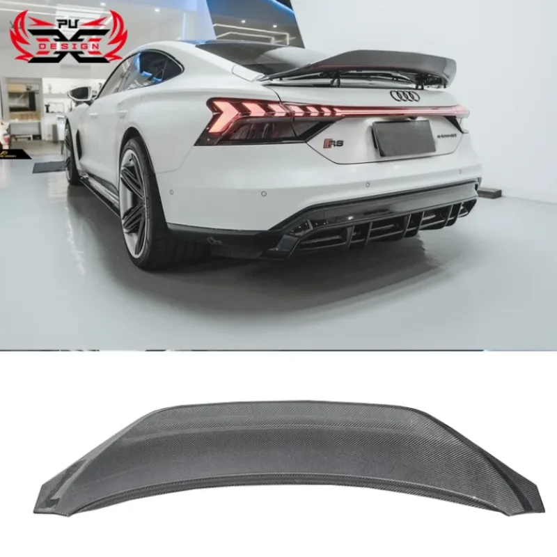 Высококачественное крыло из углеродного волокна для Audi E-TRON GT, спойлер багажника, разделитель губ, диффузор, комплект кузова
Высококачественное крыло из углеродного волокна для Audi E-TRON GT, спойлер багажника, разделитель губ, диффузор, комплект кузова
