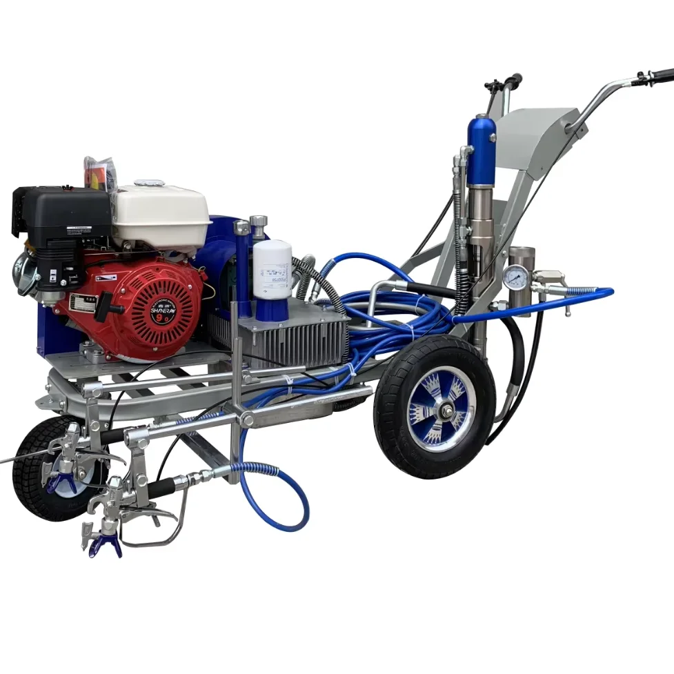 High-Pressure Engine-Powered Road Marking Machine Professional Grade Airless Spray Gun for Garage Use
High-Pressure Engine-Powered Road Marking Machine Professional Grade Airless Spray Gun for Garage Use