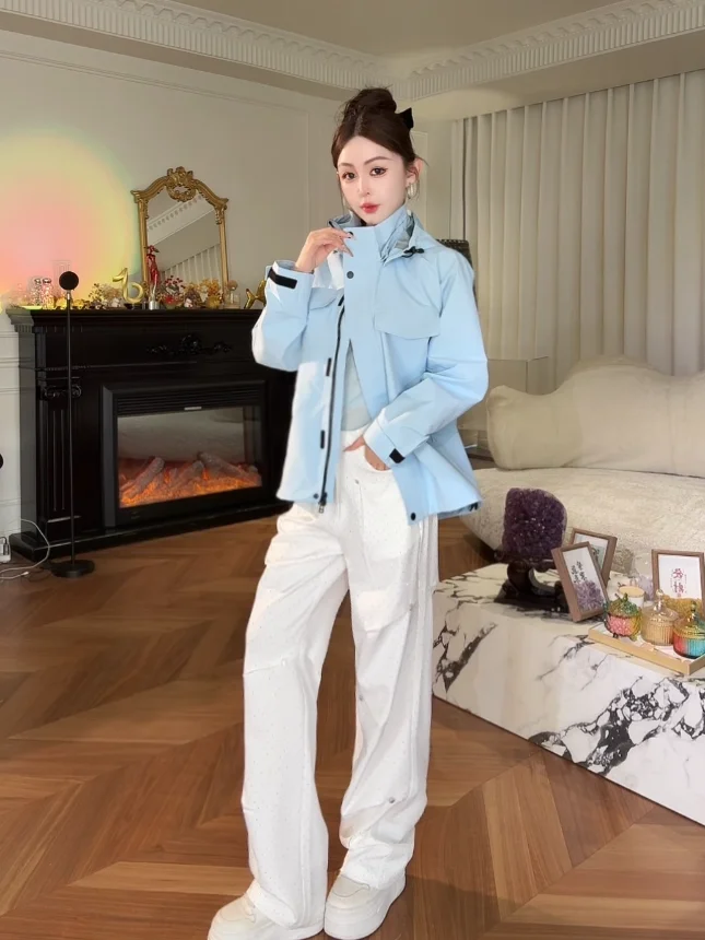 Модная водонепроницаемая куртка XiaoXiao Yu с капюшоном, воротником-стойкой, 3D-шитьем, повседневная, из полиэфирного волокна...
Модная водонепроницаемая куртка XiaoXiao Yu с капюшоном, воротником-стойкой, 3D-шитьем, повседневная, из полиэфирного волокна...