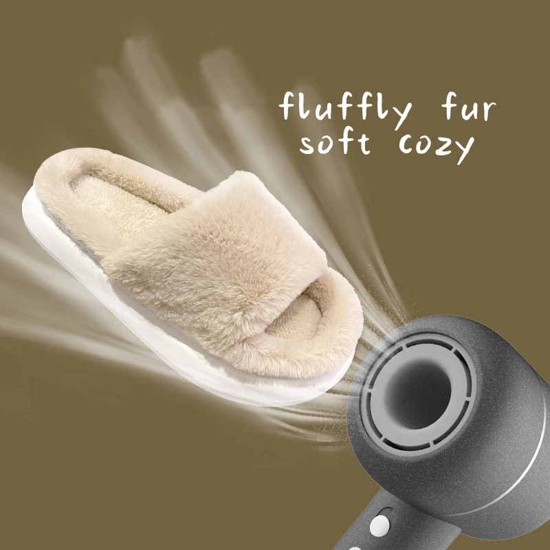 Slippers Warm Plush EVA Platform House Slippers Non-slip Couple Indoor Slippers Cotton Slippers Wholesale
Slippers Warm Plush EVA Platform House Slippers Non-slip Couple Indoor Slippers Cotton Slippers Wholesale