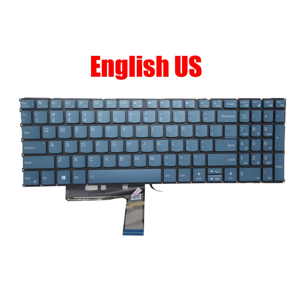 Клавиатура для ноутбука Lenovo Yoga Pro 9 16IRP8 83BY, английская, США, Великобритания, Великобритания, с подсветкой, новая
Клавиатура для ноутбука Lenovo Yoga Pro 9 16IRP8 83BY, английская, США, Великобритания, Великобритания, с подсветкой, новая
