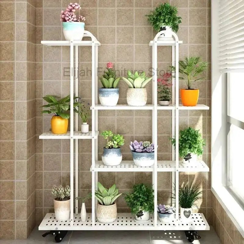 Designer Aesthetics Flower Rack Indoor Minimalist Living Room Plant Display Shelf Balcony Organizer Porte Plantes Furniture
Designer Aesthetics Flower Rack Indoor Minimalist Living Room Plant Display Shelf Balcony Organizer Porte Plantes Furniture