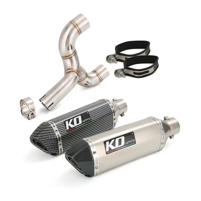 For Benelli 600 Motorcycle Exhaust System Mid Link Pipe Slip On Left&Righ Muffler Stainless Steel Escape Removable DB Killer
For Benelli 600 Motorcycle Exhaust System Mid Link Pipe Slip On Left&Righ Muffler Stainless Steel Escape Removable DB Killer