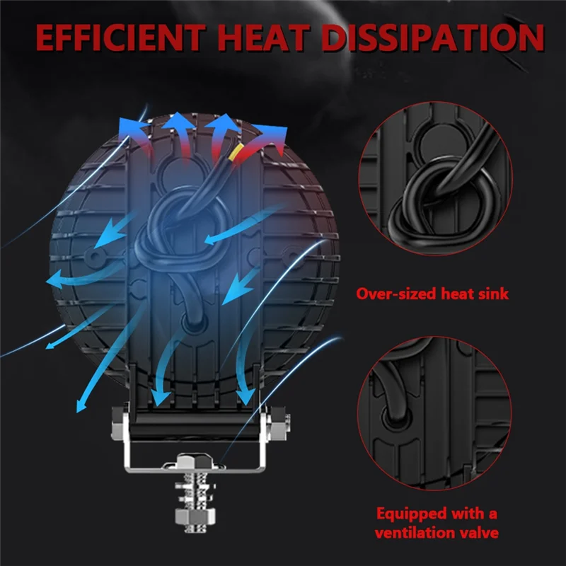 4 Inch Car LED Work Lights Round Day Running Lights For Truck ATV UTV SUV Motorcycle Cart Trailer Boat-A28K
4 Inch Car LED Work Lights Round Day Running Lights For Truck ATV UTV SUV Motorcycle Cart Trailer Boat-A28K