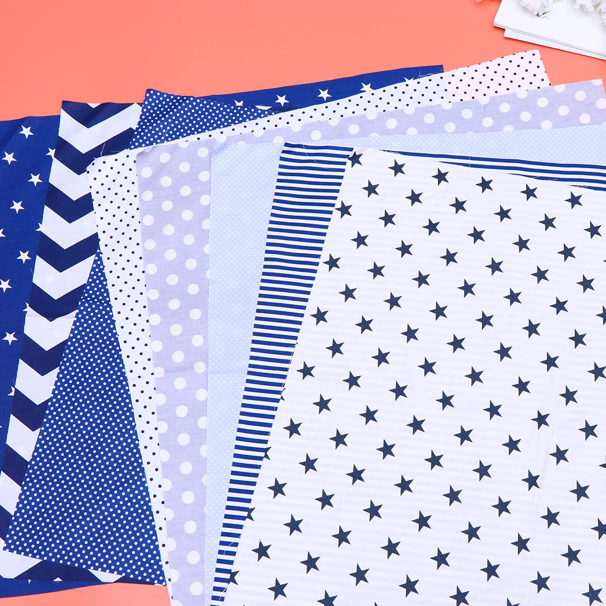 8PCS Handmade Quilting Making Crafts Material DIY Pattern Patchwork Cloth Fabric Piece Sheet for DIY Sewing Craft Bag Art Craft
8PCS Handmade Quilting Making Crafts Material DIY Pattern Patchwork Cloth Fabric Piece Sheet for DIY Sewing Craft Bag Art Craft