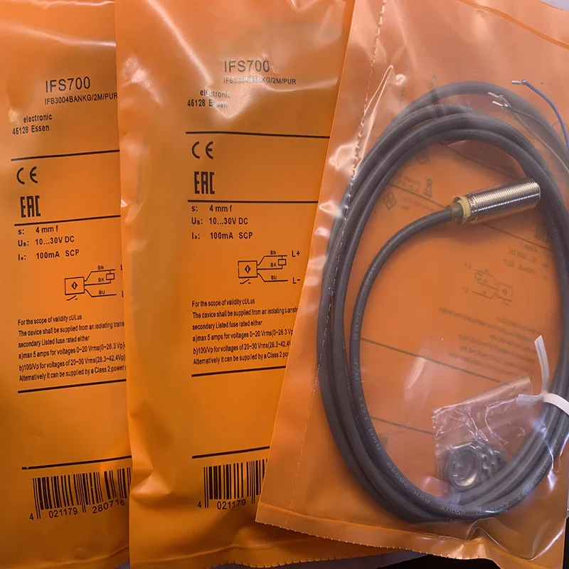 In Stock New Proximity Switch Sensor IFS711 IFS712 IFS713 IFS714 IFS715 IFS710 IFS716 One-year Warranty High Quality Seller
In Stock New Proximity Switch Sensor IFS711 IFS712 IFS713 IFS714 IFS715 IFS710 IFS716 One-year Warranty High Quality Seller