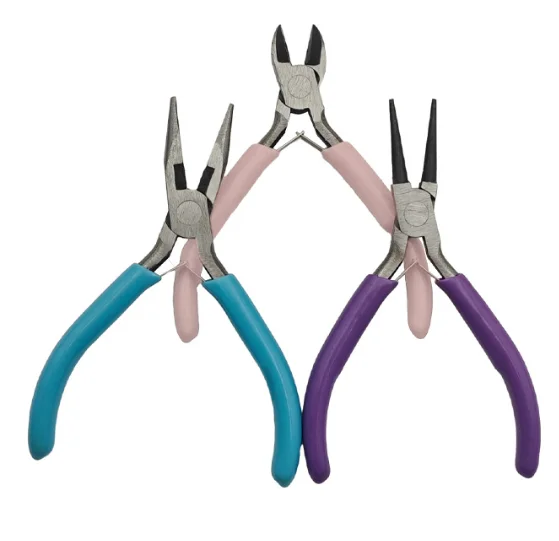 Jewelry Making Pliers - Needle Nose, Chain Nose, Round Nose & Wire Cutter - Perfect For Jewelry Repair, Wire Wrapping & Crafts!
Jewelry Making Pliers - Needle Nose, Chain Nose, Round Nose & Wire Cutter - Perfect For Jewelry Repair, Wire Wrapping & Crafts!