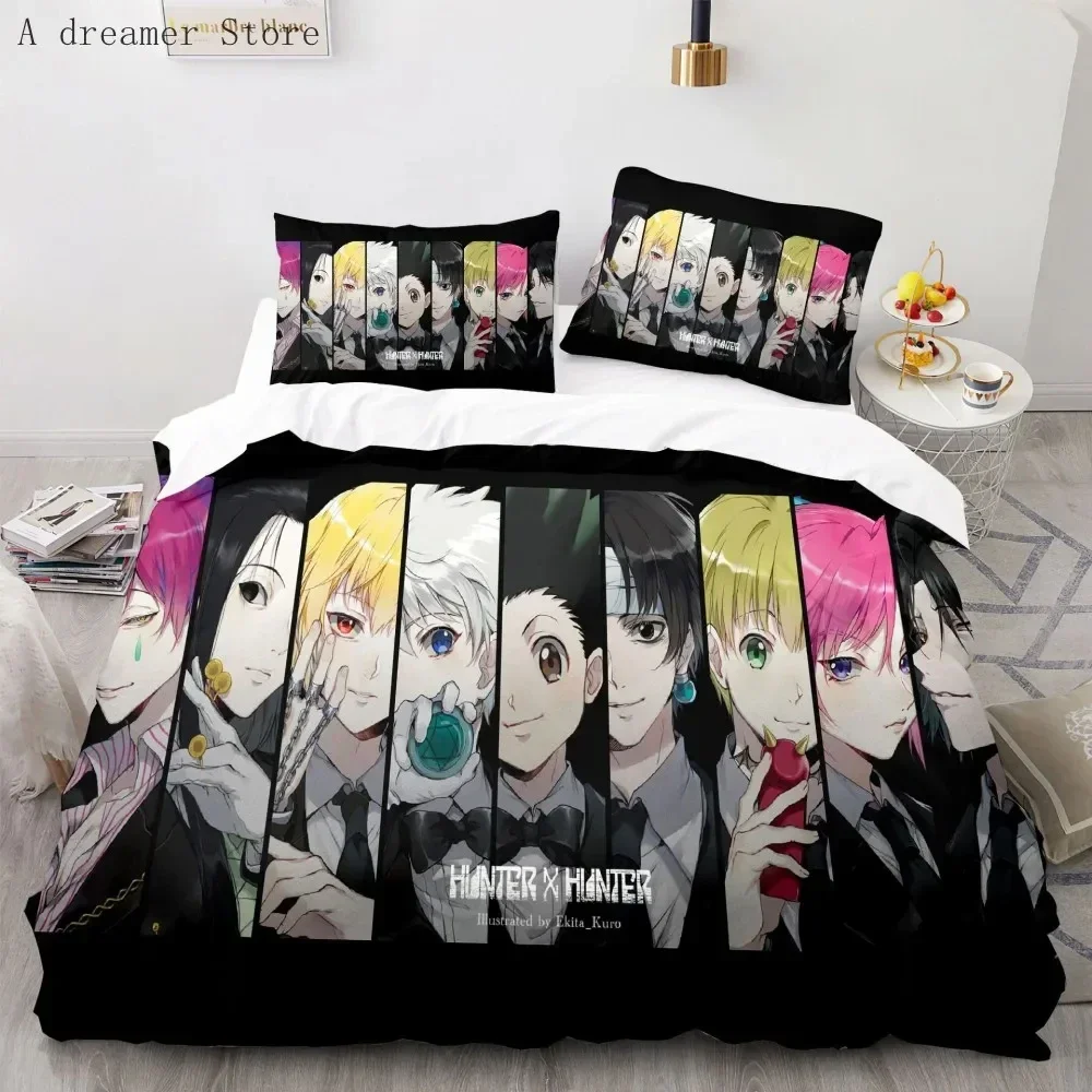 3d Hunter X Hunter комплект постельного белья Twin Full Queen Size аниме постельный комплект для мальчиков пододеяльник спальня домашний декор
3d Hunter X Hunter комплект постельного белья Twin Full Queen Size аниме постельный комплект для мальчиков пододеяльник спальня домашний декор