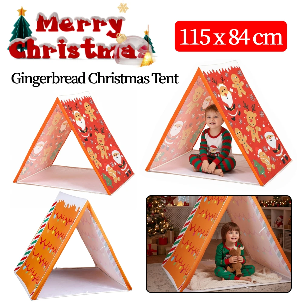115x84 см Пряничная рождественская палатка Съемный рождественский пряничный домик для дома Крытый Рождественская праздничная вечеринка Рождественский декор
115x84 см Пряничная рождественская палатка Съемный рождественский пряничный домик для дома Крытый Рождественская праздничная вечеринка Рождественский декор