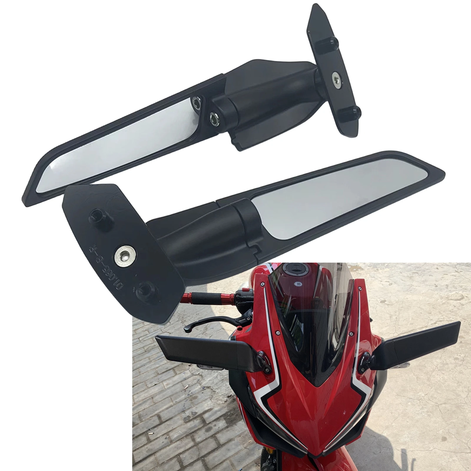 For SUZUKI GSXR 1000 2017-2021 Motorcycle Stablizer Spoiler Rearview Side Rear View Mirror
For SUZUKI GSXR 1000 2017-2021 Motorcycle Stablizer Spoiler Rearview Side Rear View Mirror