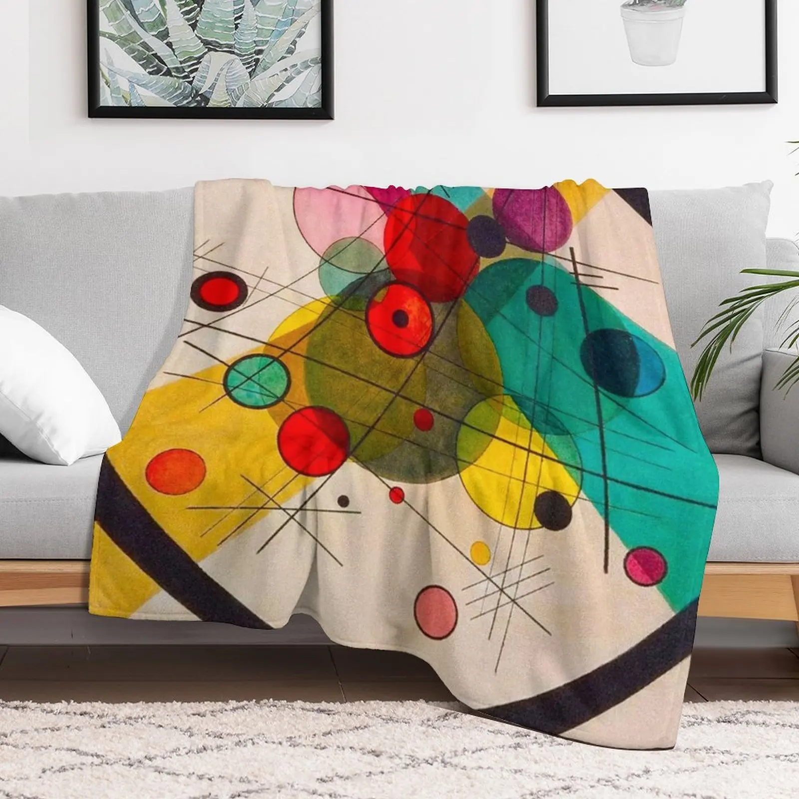 KANDINSKY HD - Circles in a Circle Art Throw Blanket Flannel Fabric Picnic Bed covers Flannel Blankets
KANDINSKY HD - Circles in a Circle Art Throw Blanket Flannel Fabric Picnic Bed covers Flannel Blankets