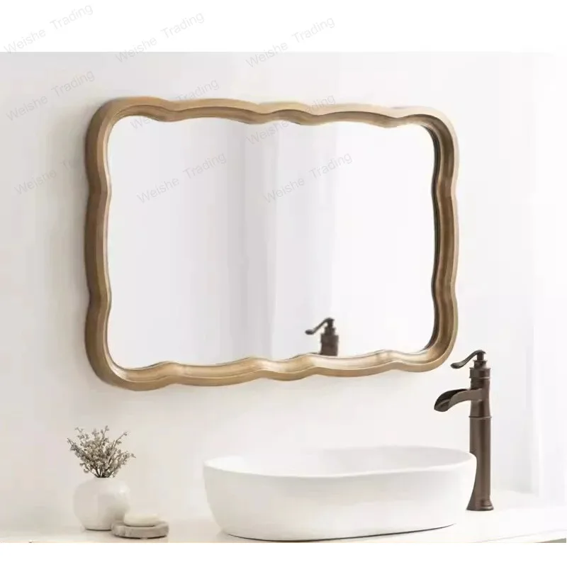Vintage vanity mirror, desktop vanity mirror, porch, wall-mounted bathroom, bathroom mirror
Vintage vanity mirror, desktop vanity mirror, porch, wall-mounted bathroom, bathroom mirror