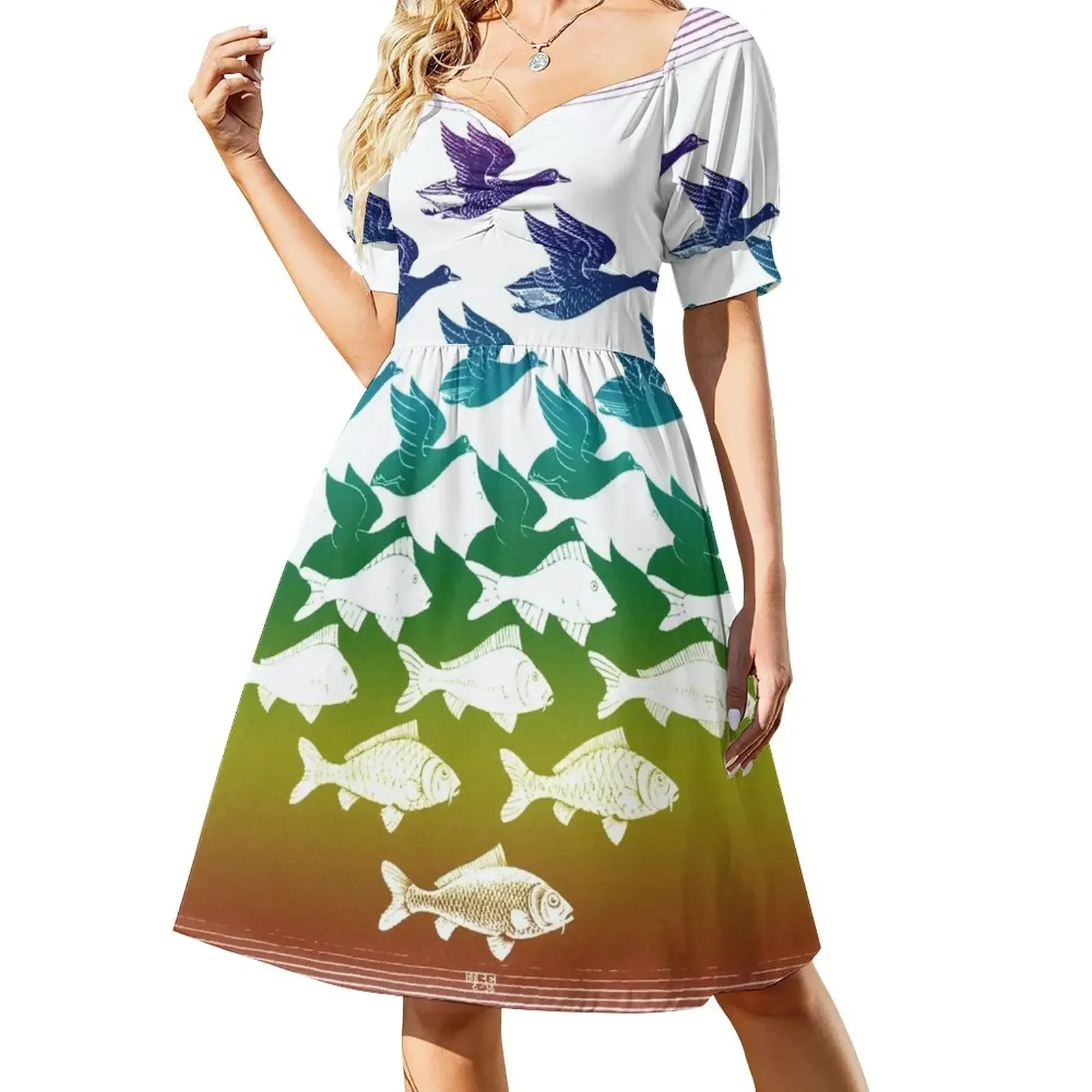 Souvenir from Netherlands: Escher Short-Sleeved Dress dresses for special events summer dress korean women Dresses Dress
Souvenir from Netherlands: Escher Short-Sleeved Dress dresses for special events summer dress korean women Dresses Dress