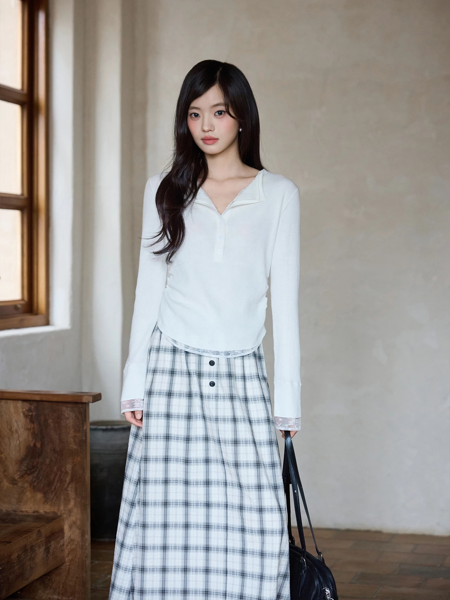 Ele ort Sve Knitted Sweater Long Sve Beautiful Korean Sle New Arrival Spring Season Unique Small Size Ladies Top
Ele ort Sve Knitted Sweater Long Sve Beautiful Korean Sle New Arrival Spring Season Unique Small Size Ladies Top