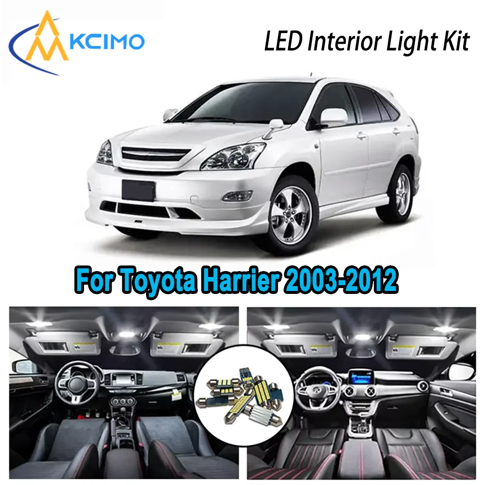 Premium Bright LED Interior Light Kit for Toyota Harrier 2003-2012 2004 2005 2006 Dome Map Trunk Car Lamps with Canbus No Error
Premium Bright LED Interior Light Kit for Toyota Harrier 2003-2012 2004 2005 2006 Dome Map Trunk Car Lamps with Canbus No Error