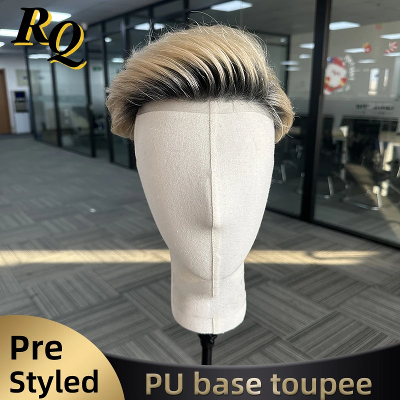 Протез Pre Style Toupee For Men 0810mm Skin PU Basement Toupee Мужской парик Предварительно вырезанный цвет 1b/613 Мужская система замены волос
Протез Pre Style Toupee For Men 0810mm Skin PU Basement Toupee Мужской парик Предварительно вырезанный цвет 1b/613 Мужская система замены волос