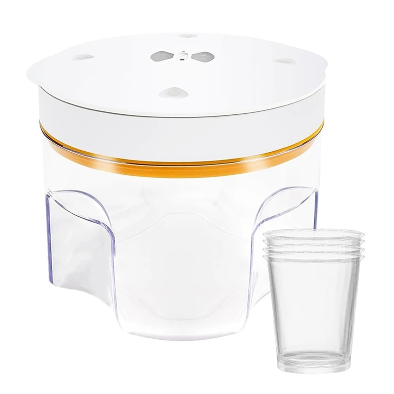 A79G Средство для удаления пузырей из смолы с таймером, вакуумная камера из смолы 95 кПа, машина для удаления пузырей из эпоксидной смолы емкостью 2 л для форм, вилка стандарта США B
A79G Средство для удаления пузырей из смолы с таймером, вакуумная камера из смолы 95 кПа, машина для удаления пузырей из эпоксидной смолы емкостью 2 л для форм, вилка стандарта США B