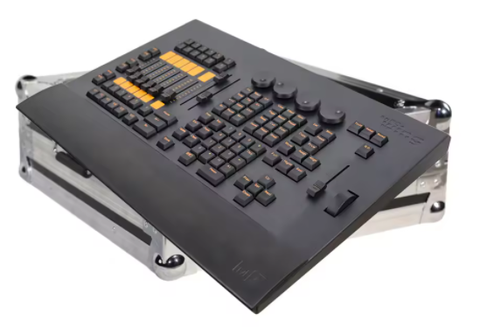 MA2 DMX console computer controller black horse wing command wing stage lighting computer console including flight case