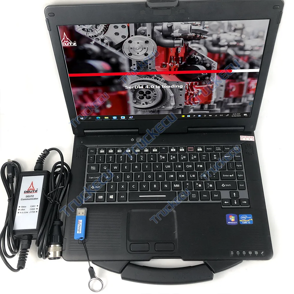CF53 LAPTOP For Deutz Decom LEVEL6 Diagnosis tool For DEUTZ serdia4.0 serdia 2010 DITER Fahr DIAGNOSTIC programming Tool
CF53 LAPTOP For Deutz Decom LEVEL6 Diagnosis tool For DEUTZ serdia4.0 serdia 2010 DITER Fahr DIAGNOSTIC programming Tool