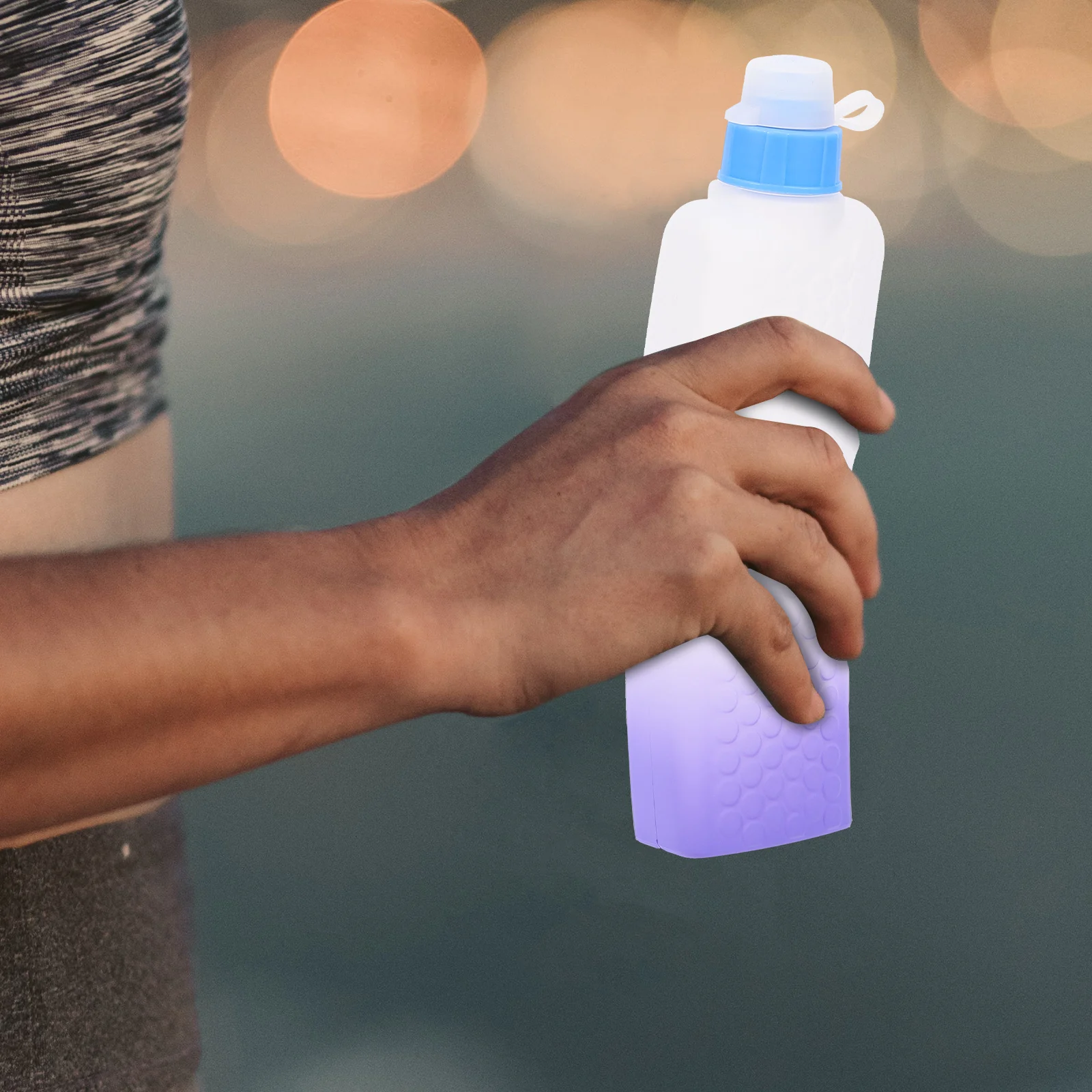 Gradient Water Bottle Portable Container Outdoor Sports Water Jug Reusable Lightweight Leakproof Durable Bottle
Gradient Water Bottle Portable Container Outdoor Sports Water Jug Reusable Lightweight Leakproof Durable Bottle