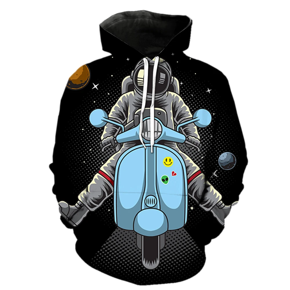 Cartoon Astronaut Men's Hoodies 3D Print Cool Spring Oversized Funny Unisex 2022 Hot Sale Tops Fashion Hip Hop Teens Streetwear
Cartoon Astronaut Men's Hoodies 3D Print Cool Spring Oversized Funny Unisex 2022 Hot Sale Tops Fashion Hip Hop Teens Streetwear