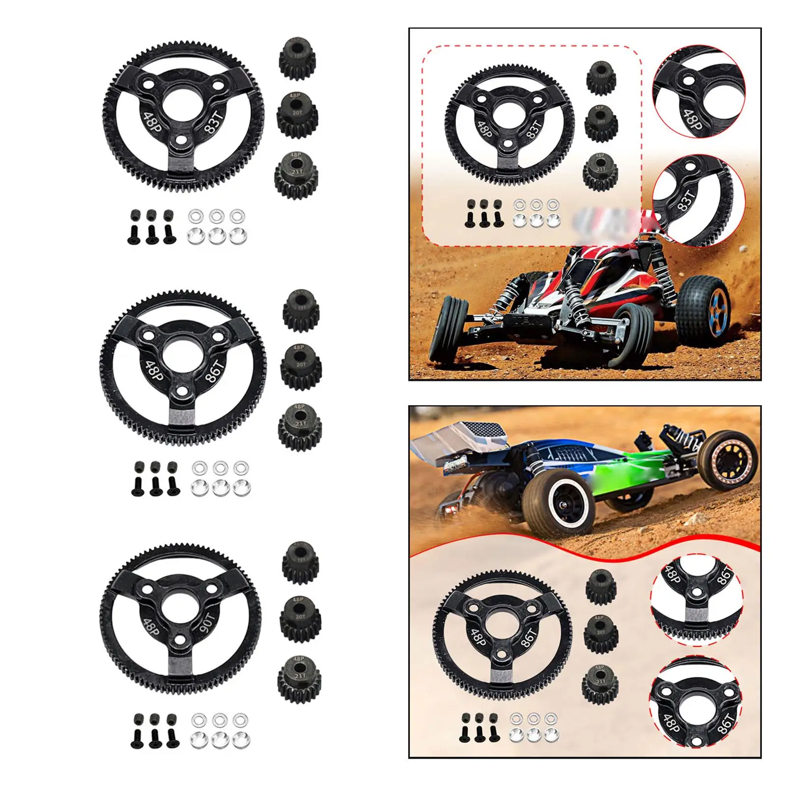 Main Gear Replace Parts DIY Accessory Durability High Speed Gear Good Performance for RC Car Trucks Model Vehicles Crawler
Main Gear Replace Parts DIY Accessory Durability High Speed Gear Good Performance for RC Car Trucks Model Vehicles Crawler