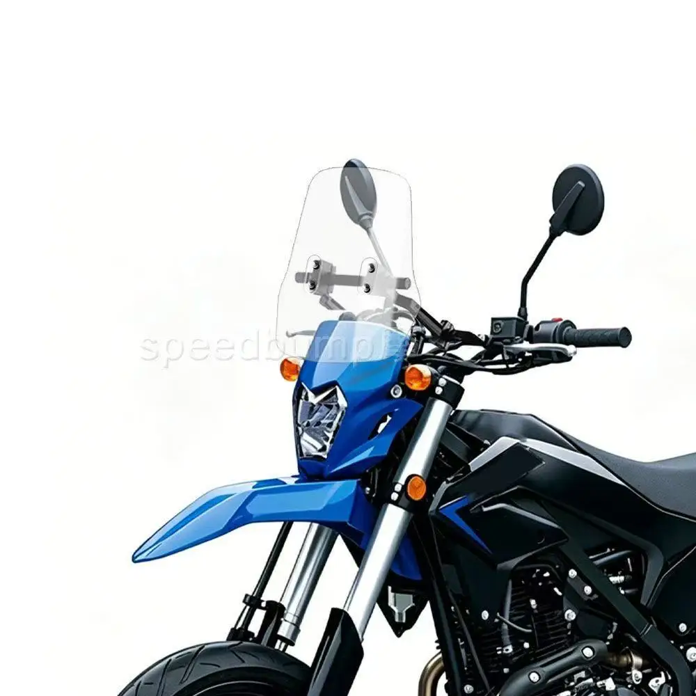 For Kawasaki KLX 230SM Adventure motorcycle front windshield with 12mm navigation bracket tube
For Kawasaki KLX 230SM Adventure motorcycle front windshield with 12mm navigation bracket tube