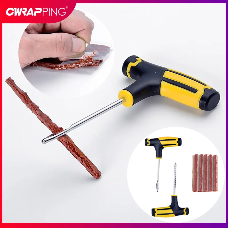 Инструмент для ремонта автомобильных шин комплект для ремонта проколов бескамерных шин фотоэлектрический вакуумный Набор для ремонта шин для мотоцикла автомобиля скутера 
Инструмент для ремонта автомобильных шин комплект для ремонта проколов бескамерных шин фотоэлектрический вакуумный Набор для ремонта шин для мотоцикла автомобиля скутера