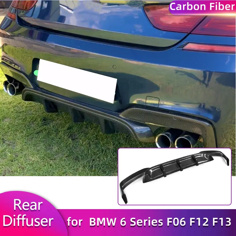 Carbon Fiber Car Rear Bumper Diffuser Lip Spoiler for BMW 6 Series F06 F12 F13 M-Sport M6 2013-2016 Rear Apron Lip Body Kit FRP
Carbon Fiber Car Rear Bumper Diffuser Lip Spoiler for BMW 6 Series F06 F12 F13 M-Sport M6 2013-2016 Rear Apron Lip Body Kit FRP