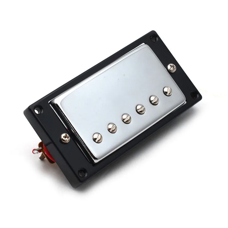 Electric Guitar Humbucker Semi-Closed Brass Shell 69.5x39mm Dimensions High Output Bridge Pickup for 6-String LP Guitar Parts
Electric Guitar Humbucker Semi-Closed Brass Shell 69.5x39mm Dimensions High Output Bridge Pickup for 6-String LP Guitar Parts