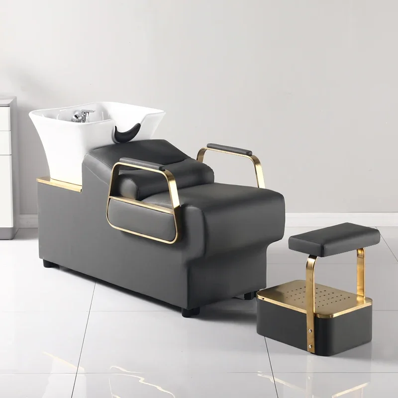Head Spa Shampoo Bed Professional Hair Salon Washbasin Pedicure Nursing Chaise Coiffure Salon Equipment Furniture Shampoo Chair
Head Spa Shampoo Bed Professional Hair Salon Washbasin Pedicure Nursing Chaise Coiffure Salon Equipment Furniture Shampoo Chair