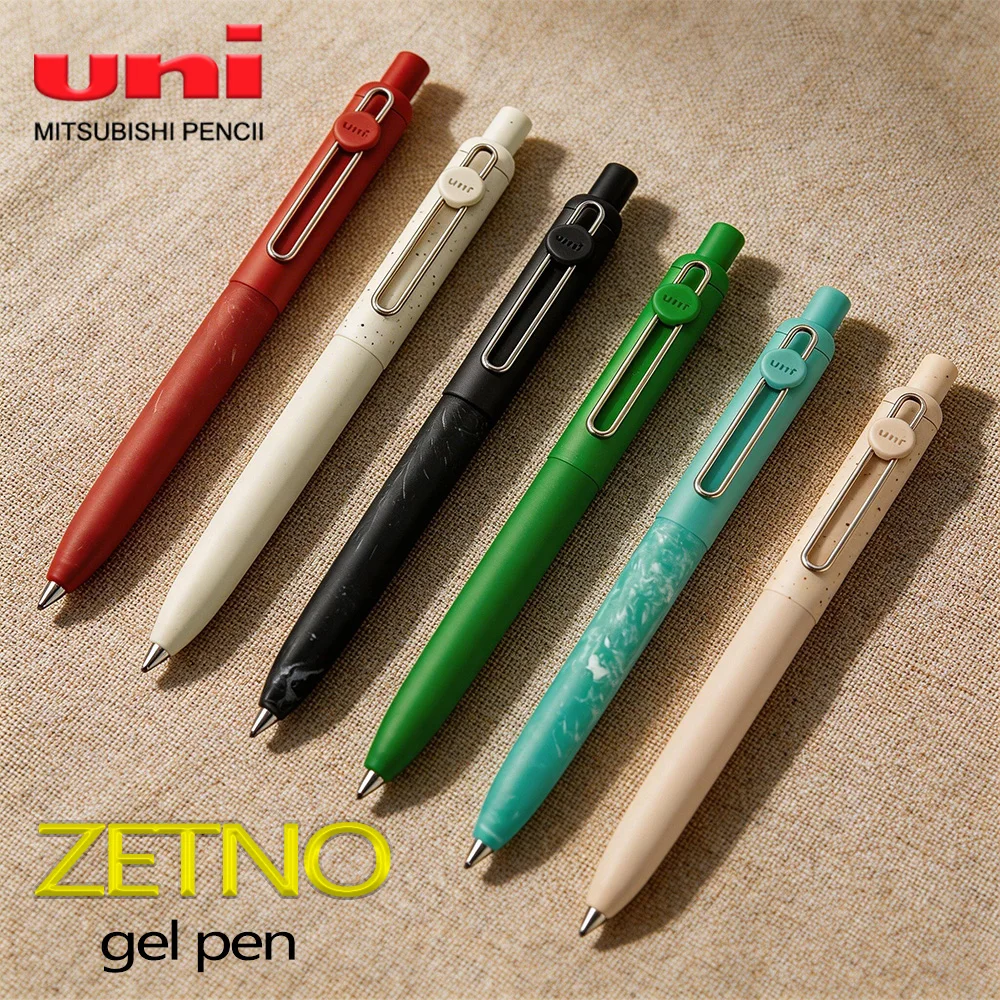 New 2/6PCS/Set Japan UNI ZENTO UBN-ZS Gel Pens Press Type Pen for Writing 0.38/0.5/0.7mm Kawaii Stationary Office Accesorios
New 2/6PCS/Set Japan UNI ZENTO UBN-ZS Gel Pens Press Type Pen for Writing 0.38/0.5/0.7mm Kawaii Stationary Office Accesorios