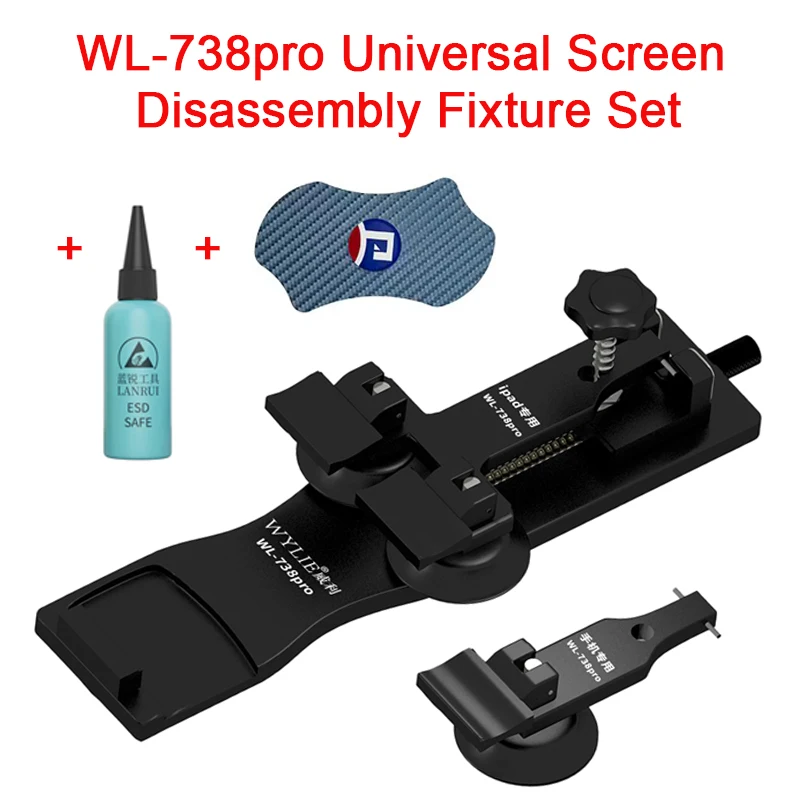 WYLIE WL-738pro Универсальный набор креплений для разборки экрана Многофункциональный разделитель ЖК-экрана без обогрева
WYLIE WL-738pro Универсальный набор креплений для разборки экрана Многофункциональный разделитель ЖК-экрана без обогрева